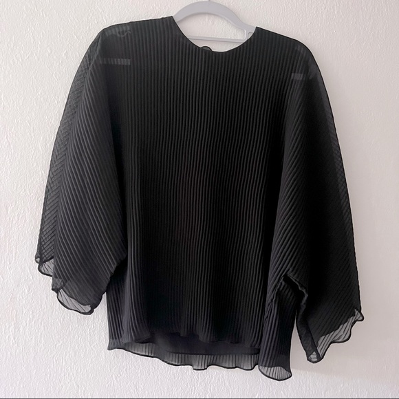 ZARA Black Blouse 🖤 - Picture 1 of 5